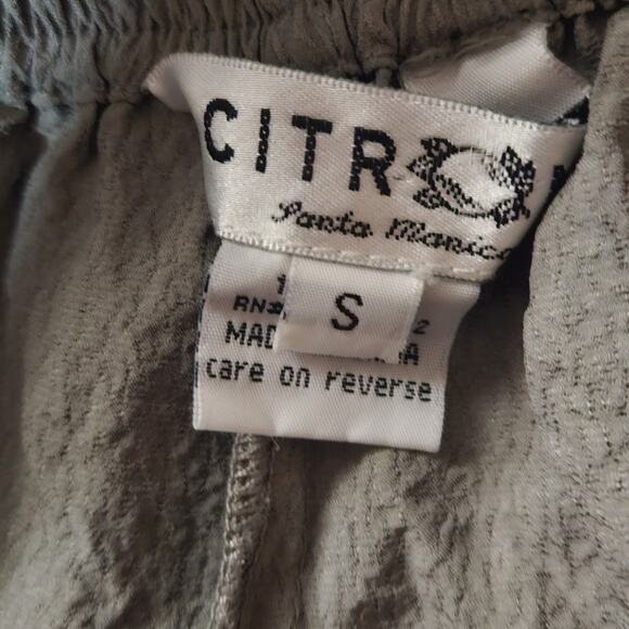 Pull On Silk Pants Size Small - Picture 3 of 4